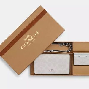 NWT COACH crossbody and card case